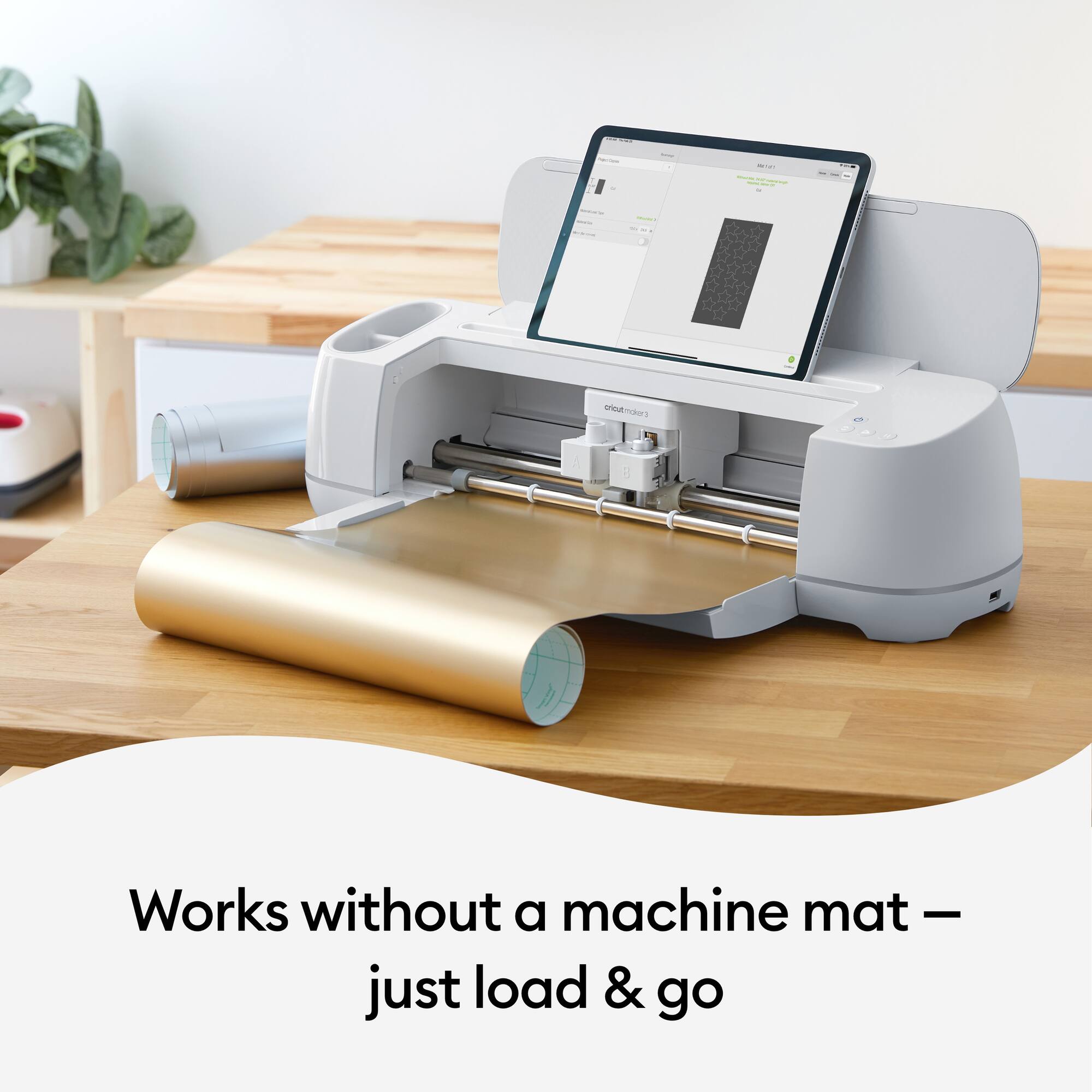 Cricut® 12ft. Removable Matte Metallic Smart Vinyl